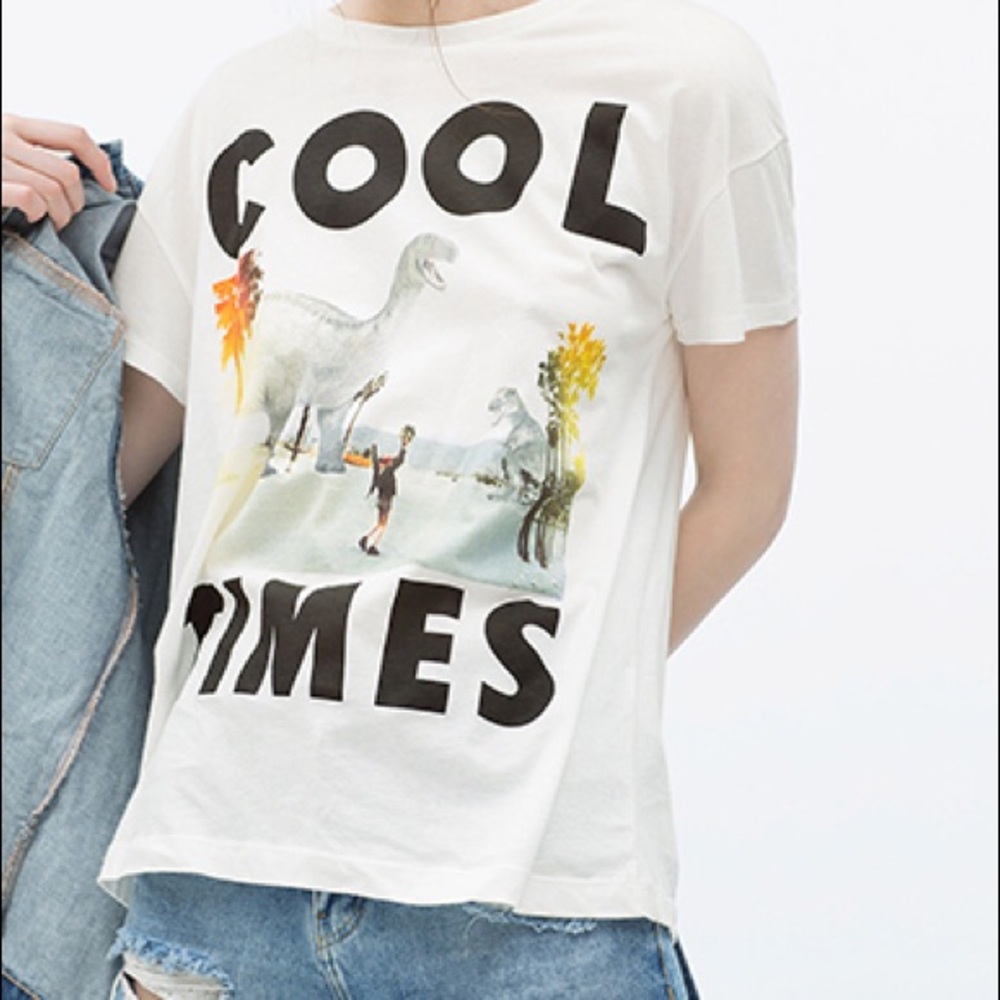 Zara ‘Cool Times’ Dino shirt